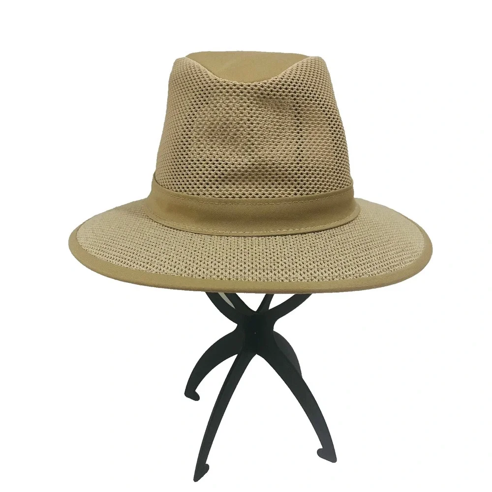 Henschel Safari Hat Unisex S 6 7/8 Packable Breathable USA Khaki Lightweight UPF